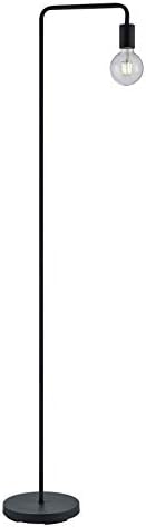  Leuchten Diallo 408000132Lámpara de pie (metal negro mate, no incluye 1 bombilla E27)