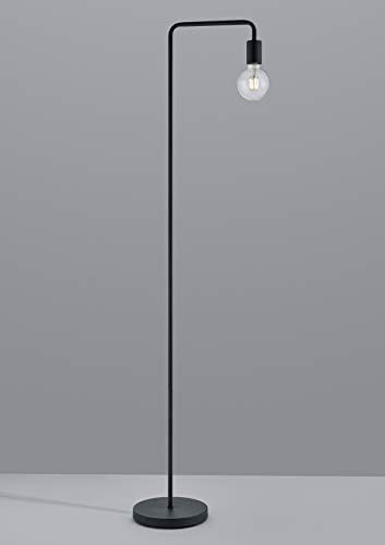  Leuchten Diallo 408000132Lámpara de pie (metal negro mate, no incluye 1 bombilla E27)
